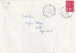 CAD  / N°  1892  38 - TENCIN   - ISERE - Handstempel