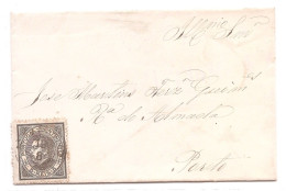 Portugal, 1880,  # 52, Para O Porto - Cartas & Documentos