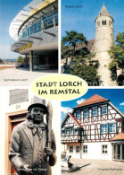 73267649 Lorch Wuerttemberg Gymnasium Kloster Lorch Moerikehaus Mit Statue Oriap - Lorch