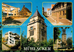 73267636 Muehlacker Teilansichten Kirchturm Uhrturm Muehlacker - Mühlacker