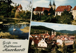 73267609 Murrhardt Feuersee Mit Walterichskapelle Stadtkirche Mit Hexenturm Stad - Sonstige & Ohne Zuordnung