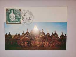 Carte Postale Premier Jour  **  Temple De Borobudur  ** Paris - 1970-1979