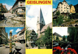 73267525 Geislingen Steige Brunnen Kirche Teilansichten Geislingen Steige - Geislingen