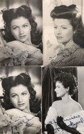 Margaret Lockwood 4x Printed But Hand Signed Appearance Photo S - Actores Y Comediantes 