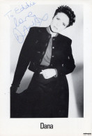 Dana Eurovision Song Contest Singer Hand Signed Photo - Actors & Comedians