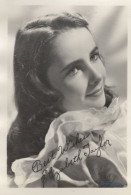 Elizabeth Taylor Vintage Pre Printed Signed Photo - Actores Y Comediantes 