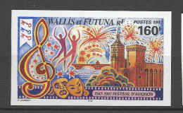 WALLIS-ET-FUTUNA PA N° 507 Non Dentelé  NEUF** LUXE SANS CHARNIERE NI TRACE / Hingeless  / MNH - Sin Dentar, Pruebas De Impresión Y Variedades