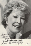 Barbara Kelly Canadian Actress Vintage Hand Signed Photo & Dyslexia - Schauspieler Und Komiker