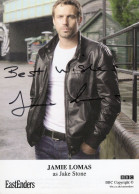 Jamie Lomas As Jake Stone Eastenders Rare Hand Signed Cast Card Photo - Attori E Comici 