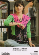 Zahra Ahmadi Shabnam Masood Eastenders Hand Signed Cast Card - Actors & Comedians