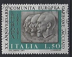 Italy 1971  Gemeinschaft Fur Kohle Und Stahl  (o) Mi.1333 - 1971-80: Gebraucht