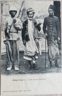 C. P. A. : Madagascar : DIEGO SUAREZ : Chef Arabe Et Sa Suite, En 1911 - Madagascar