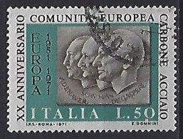 Italy 1971  Gemeinschaft Fur Kohle Und Stahl  (o) Mi.1333 - 1971-80: Afgestempeld
