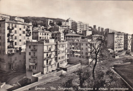 Genova Via Borgoratti Panorama E Strada Pedemontana - Genova