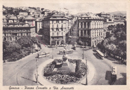 Genova Piazza Corvetto E Via Assarotti - Genova (Genua)