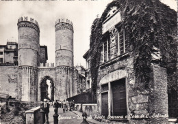 Genova Torri Di Porta Soprana E Casa Di Cristoforo Colombo - Genova