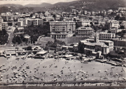 Genova Dall'aereo Alla Spiaggia Di San Giuliano In Corso Italia - Genova (Genoa)