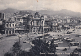 Genova Stazione Brignole E Piazza Giuseppe Verdi - Genova