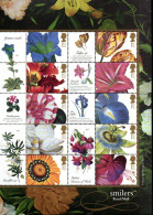 Großbritannien 1997 - Mi.Nr. 1667 - 1676 C Zusammendruckbogen - Postfrisch MNH - Blumen Flowers - Altri & Non Classificati
