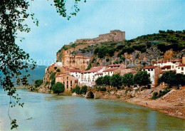 73267336 Miravet Vista Parcial Rio Ebro Y Castillo árabe  - Sonstige & Ohne Zuordnung