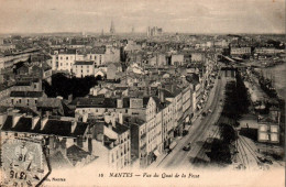 N°2174 W -cpa Nantes -vue Du Quai De La Fosse- - Nantes