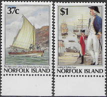 1988 Norfolk Island Settlement 2v. MNH SG. N. 436/37 - Andere & Zonder Classificatie