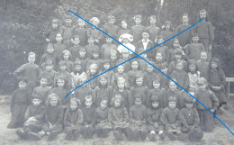 Photo RIXENSART Région Genval Waterloo Wavre 1918 Ecole Des Filles Enseignement Brabant Wallon - Lieux