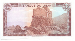 Lebanon 25 Livres 1983 - Liban