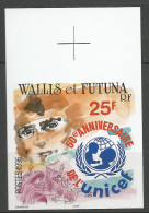 WALLIS-ET-FUTUNA PA N° 496 Non Dentelé  NEUF** LUXE SANS CHARNIERE NI TRACE / Hingeless  / MNH - Non Dentellati, Prove E Varietà