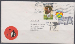 États-Unis Lettre 1990 Jean Baptiste Pointe Du Sable Fondateur De Chicago Love Dorothea Dix Militante Handicap Mental - Covers & Documents