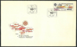 Czechoslovakia 1983, Auto-Post & Airmail Anniversaries, FDC - Autres & Non Classés