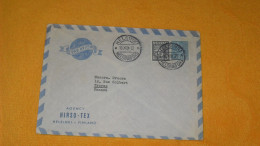 ENVELOPPE ANCIENNE  DE 1954../ AGENCY HIRSO-TEX.. CACHETS HELSINKI HELSINGFORS POUR TROYES + TIMBRES X2 - Cartas & Documentos