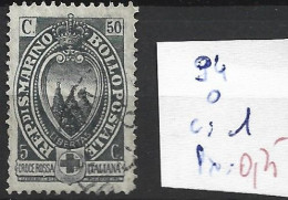 SAINT-MARIN 94 Oblitéré Côte 1 € - Used Stamps