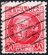 Madrid - Perforado - Edi O 687 - "B.U.C." (Banco) - Used Stamps