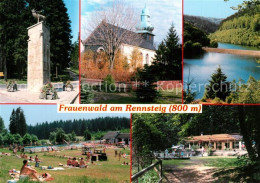 73266882 Frauenwald Thueringen Denkmal Kirche Naturpark Thueringer Wald Rennstei - Autres & Non Classés