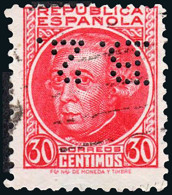 Madrid - Perforado - Edi O 687 - "B.Z." Pequeño (Banco) - Gebruikt