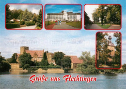 73266867 Flechtingen Wasserburg Bungalowsiedlung Median Klinik Rentamtplatz Kirc - Sonstige & Ohne Zuordnung
