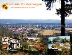 73266862 Finsterbergen Panorama Blick Vom Hohen Koernberg Postpoint Kurzone Frei - Autres & Non Classés