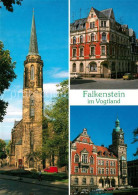 73266857 Falkenstein Vogtland Kirche Zum Heiligen Kreuz Plauensche Strasse Ratha - Falkenstein (Vogtland)