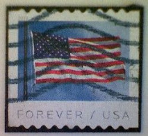 United States, Scott #5342, Used(o) Coil, 2019, Flag Definitive, (55¢) - Usati