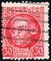 Madrid - Perforado - Edi O 687 - "C.L." (Banco) - Usados