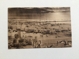 Carte Postale Ancienne (1932)  Blankenberghe La Plage Au Coucher Du Soleil / Zonondergang Op Het Strand - Blankenberge