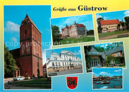 73266812 Guestrow Mecklenburg Vorpommern Dom Schloss Domschule Rathaus Barlach A - Guestrow