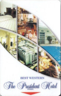 TURCHIA   KEY HOTEL    Best Western The President Hotel Istanbul - Hotel Keycards