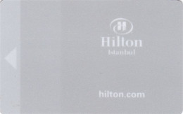 TURCHIA   KEY HOTEL  Hilton Istanbul 3 - Cartas De Hotels