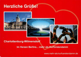 73266730 Charlottenburg Wilmersdorf Schloss Charlottenburg Olympiastadion Plasti - Altri & Non Classificati