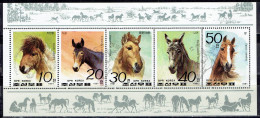 Mi-Nr 3230/3234 Klbg Gestempelt / Used (J1341) - Horses