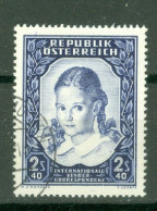 Autriche  Yv 817  Ob TB  Enfance  - Used Stamps