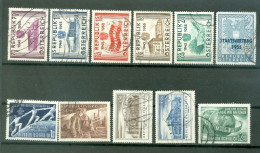 Autriche  Lot Autriche Année 1955  Ob Tous Etats  - Usados