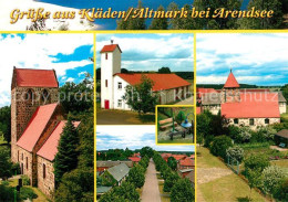 73266584 Klaeden Arendsee Dorfkirche Feuerwehrhaus Dorfkirche Kraatz Kladener Do - Sonstige & Ohne Zuordnung